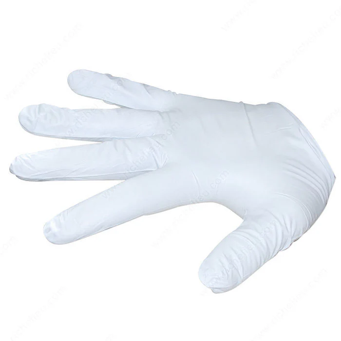 Gants jetables - travaux légers - 5 mil