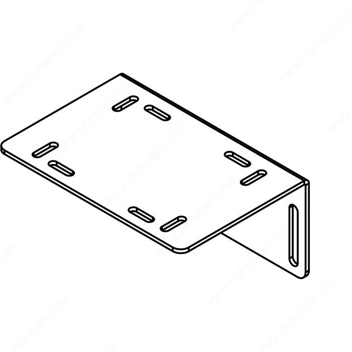 Ensemble pour fixation de couvercle pour élévateur de moniteur manuel