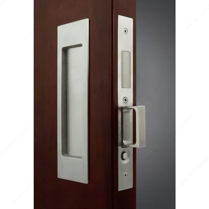 Ensemble de serrure à mortaiser INOX(MC) PD8000 pour porte coulissante – Image 3