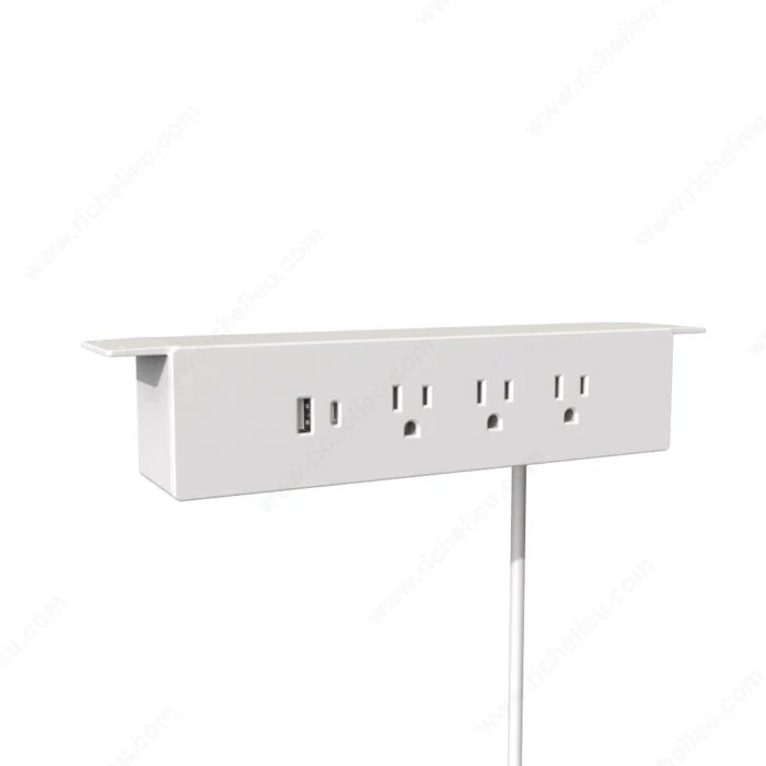 Barre d'alimentation et station de charge USB suspendues – Image 3