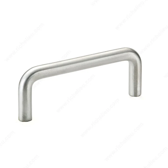Poignée fonctionnelle en aluminium 221 - Chrome brossé