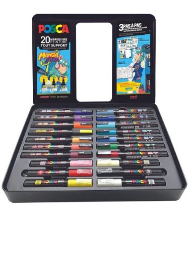 Malette 20 Posca