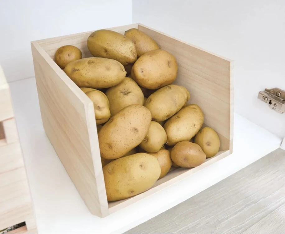 Bac de rangement ouvert pour légumes – Image 3
