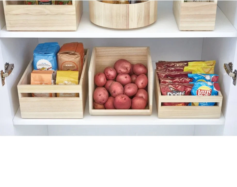 Bac de rangement ouvert pour légumes – Image 4